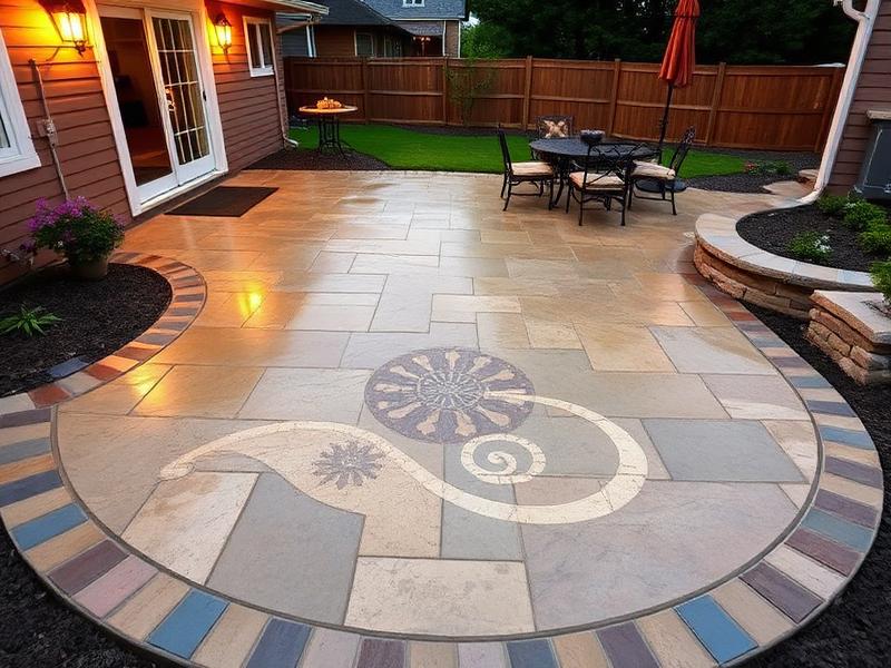 Stamped Concrete Patios in Green Bay